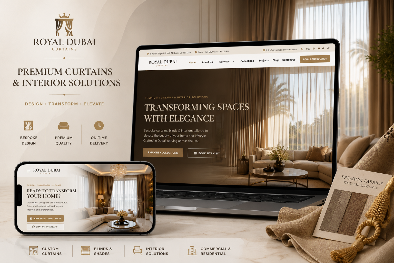 Royal Dubai Curtains